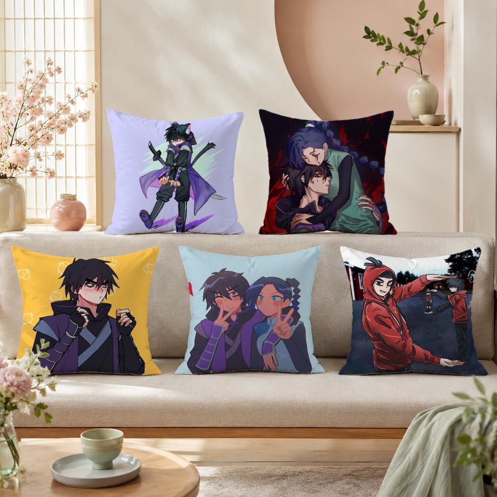 Home Textiles Premium - Funda de almohada S-Scissor Seven, funda