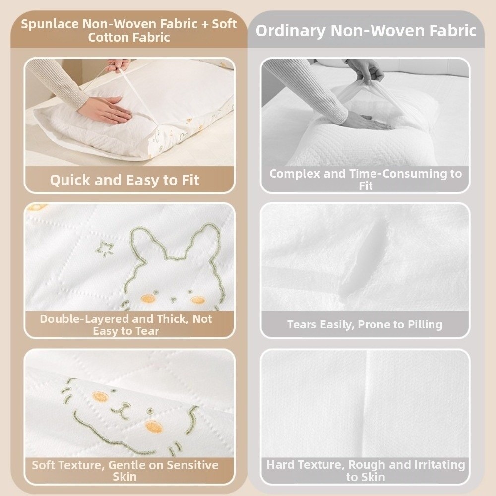 Home Textiles Premium - Paquete de 2 Fundas de Almohada