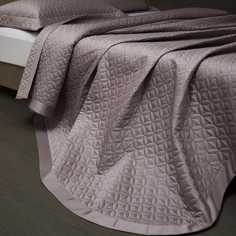 Home Textiles Premium - Juego de Cubrecama Acolchado de Algodón