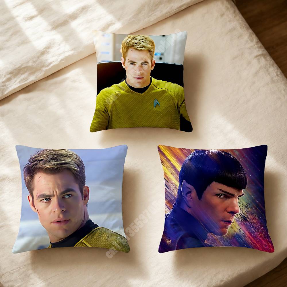 Home.Textiles Cushion - Funda de almohada S-Star T-Trek Kirk