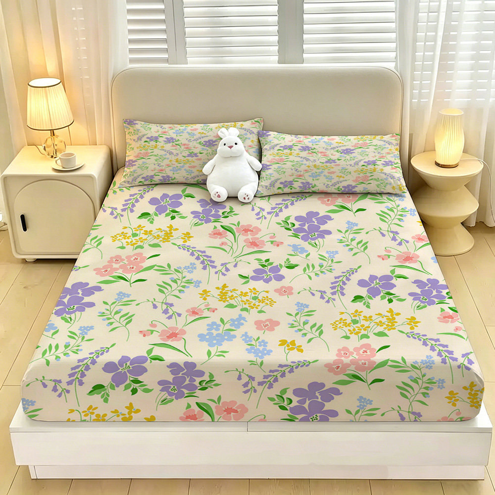 Fitted Sheet Deep - Juego de 3 piezas de sábanas