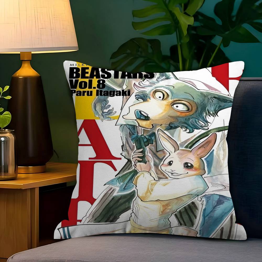 Home.Textiles Cushion - Funda de cojín B-BEASTARS, regalo, decoración