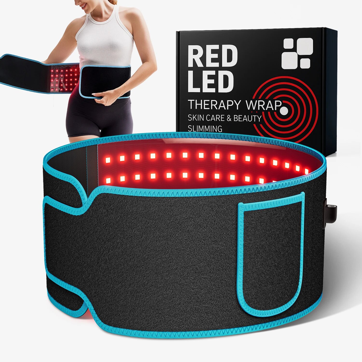 Cinturón de Terapia de Luz Roj - Heated Pad Electric reseña y precio