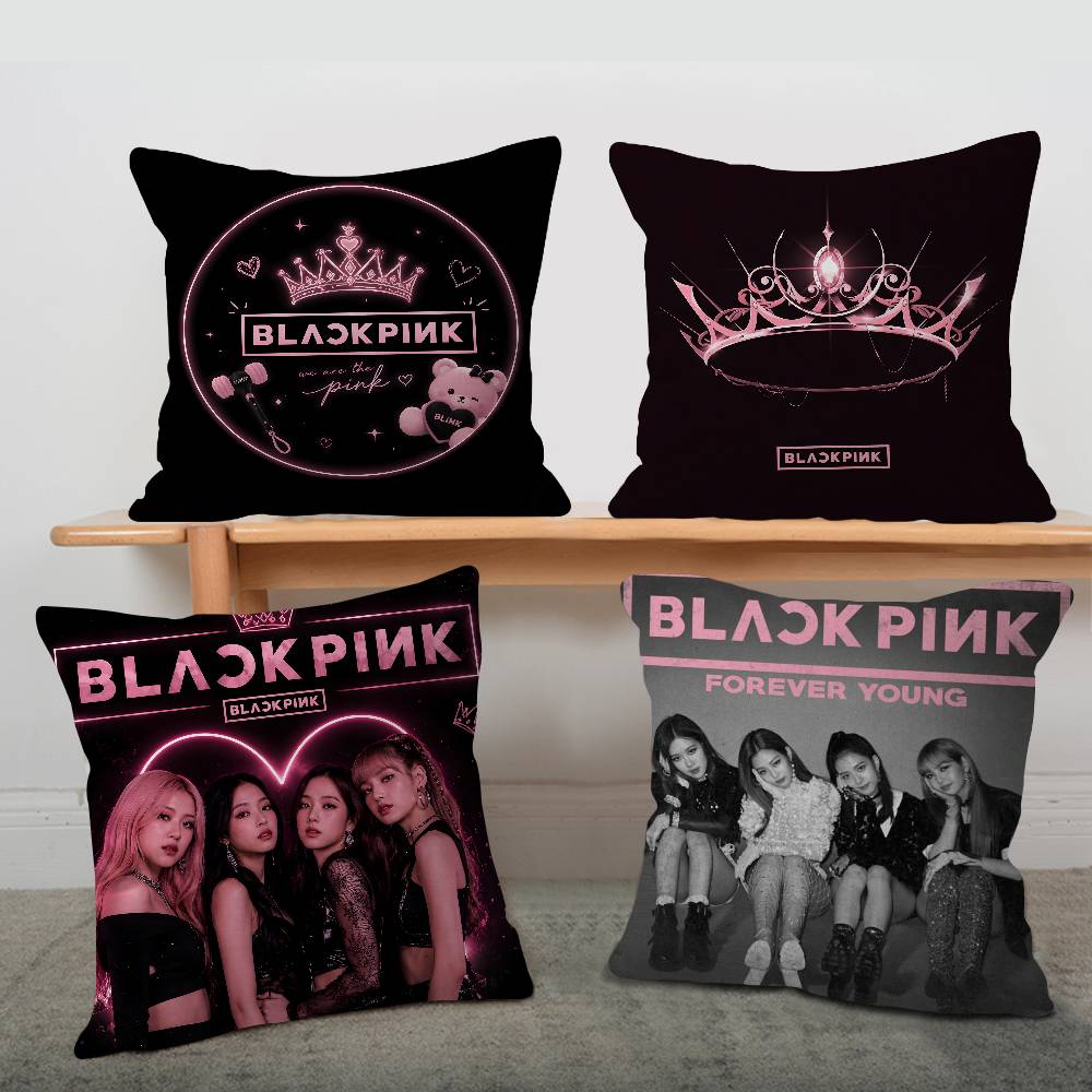 Funda de Cojín B-Black Kpop P- - Home.Textiles Cushion reseña y precio