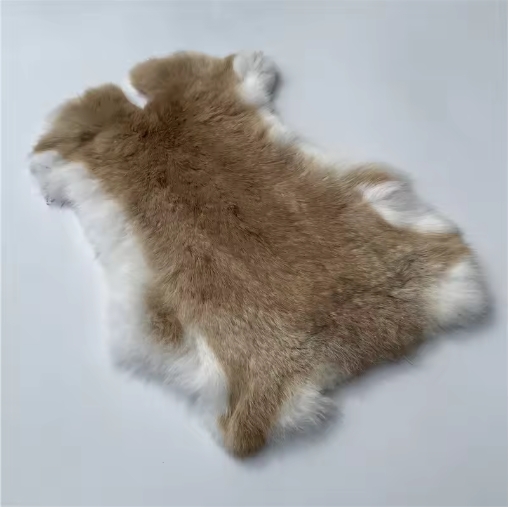 Piel de conejo 100% auténtica, - Home Textiles Sale reseña y precio