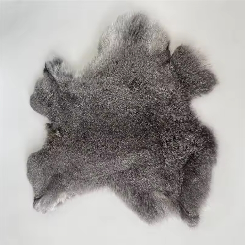 Piel de conejo 100% auténtica, - Home Textiles Sale reseña y precio