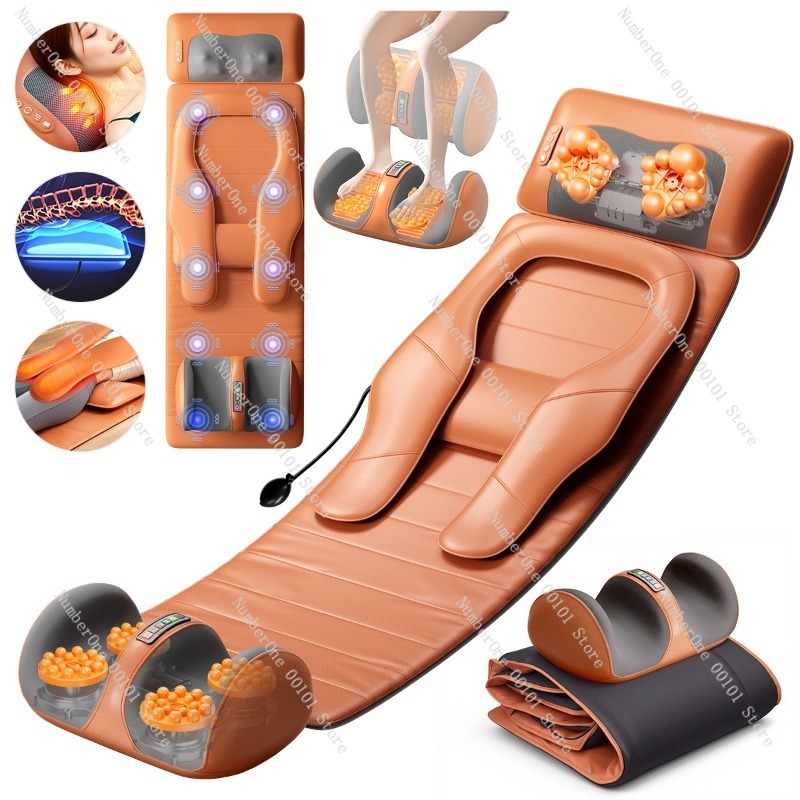 Colchón de Masaje Corporal Com - Heated Pad Electric reseña y precio