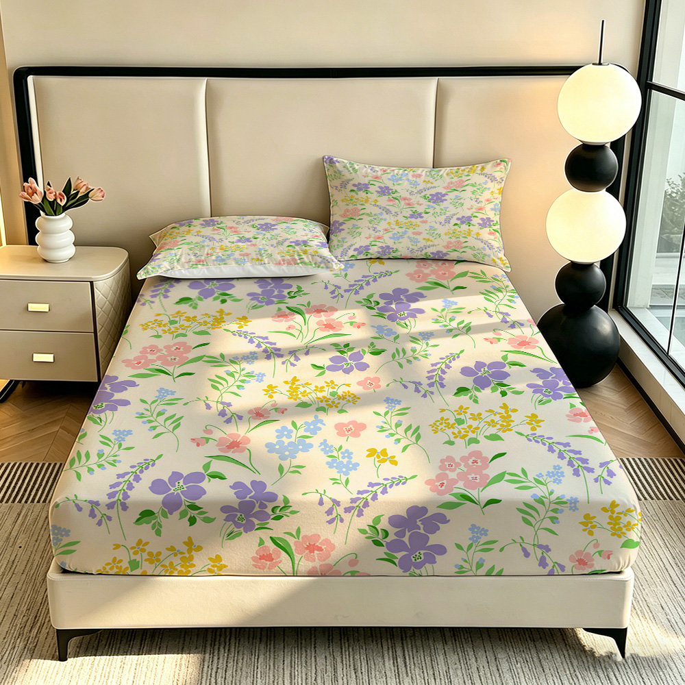 Juego de 3 piezas de sábanas a - Fitted Sheet Deep reseña y precio